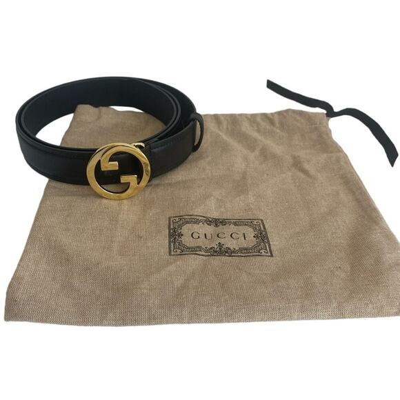 Gucci Blondie Belt in Black Leather - Dustbag Included - Picture 7 of 12